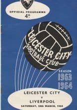 Leicester City v Liverpool 28-Mar-1964
