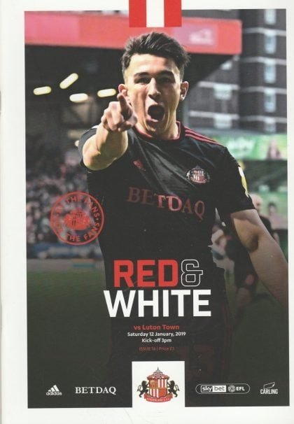 Sunderland v Luton Town 12-Jan-2019