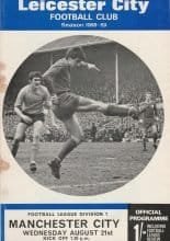 Leicester City v Manchester City 21-Aug-1968
