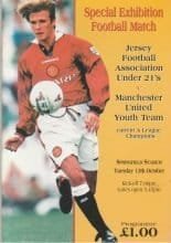 Jersey Football Association U21's  v Manchester United Youth Team   13-Oct-1998