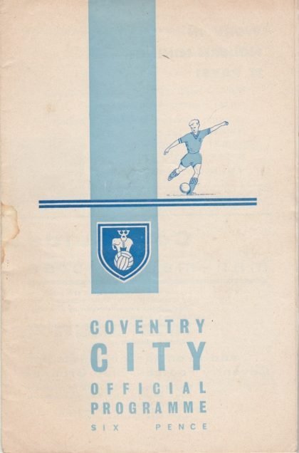 Coventry City v Manchester United 30-Mar-1963