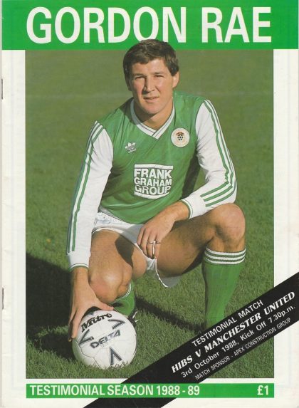 Hibernian v Manchester United 03-Oct-1988