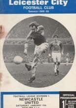 Leicester City v Newcastle United 11-Jan-1969