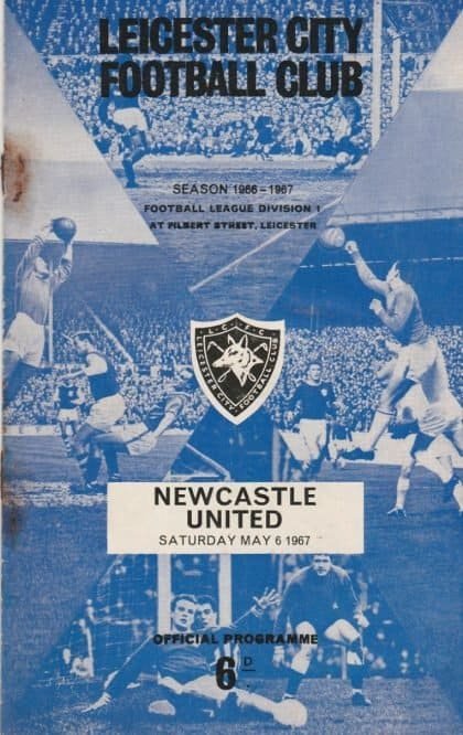 Leicester City v Newcastle United 06-May-1967