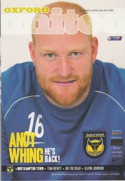 Oxford United v Northampton Town   12-Oct-2013