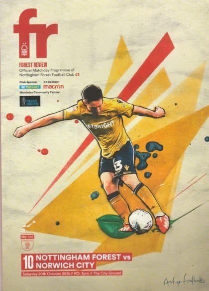 Nottingham Forest v Norwich City 20-Oct-2018