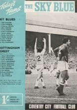Coventry City v Nottingham Forest 29-Aug-1967