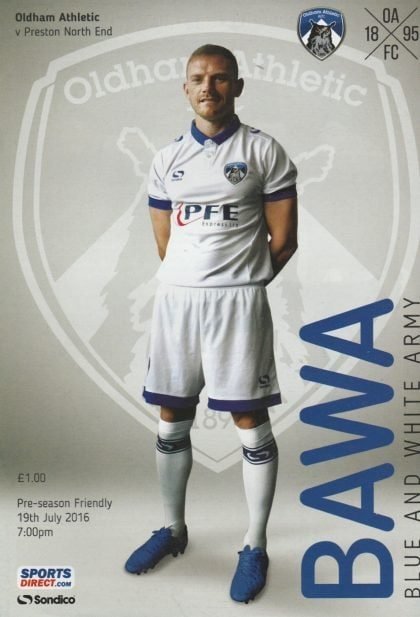 Oldham Athletic v Preston North End 19-Jul-2016