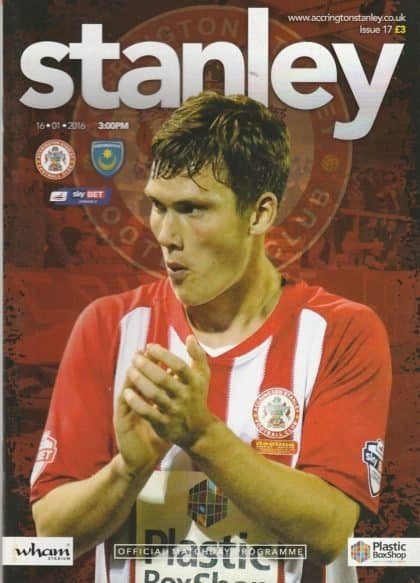 Accrington Stanley v Portsmouth  16-Jan-2016