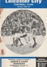 Leicester City v Queens Park Rangers  12-Mar-1969