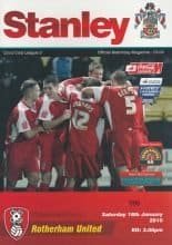 Accrington Stanley v Rotherham United 16-Jan-2010