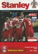 Accrington Stanley v Rotherham United  16-Mar-2010