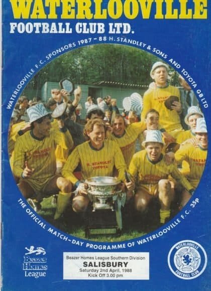 Waterlooville v Salisbury  02-Apr-1988