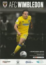 AFC Wimbledon v Scunthorpe United  07-Apr-2018