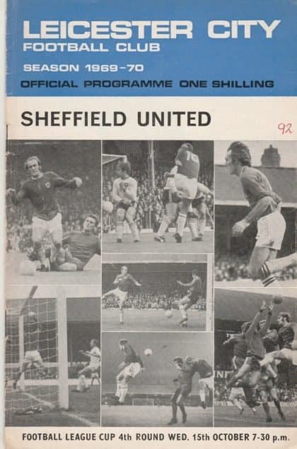 Leicester City v Sheffield United 15-Oct-1969