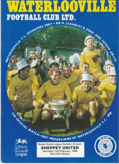 Waterlooville v Sheppey United 13-Feb-1988