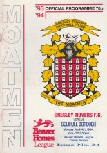 Gresley Rovers v Solihull Borough 04-Apr-1994