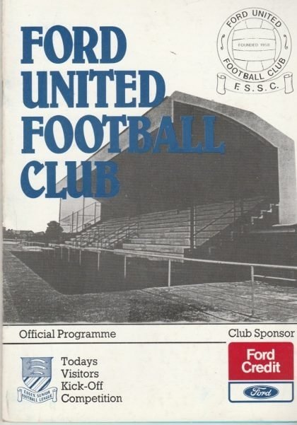 Ford United v St Albans City  15-Sep-1990