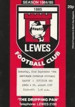 Lewes v St Albans City  22-Sep-1984