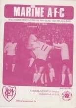 Marine v Stalybridge Celtic 02-Oct-1976
