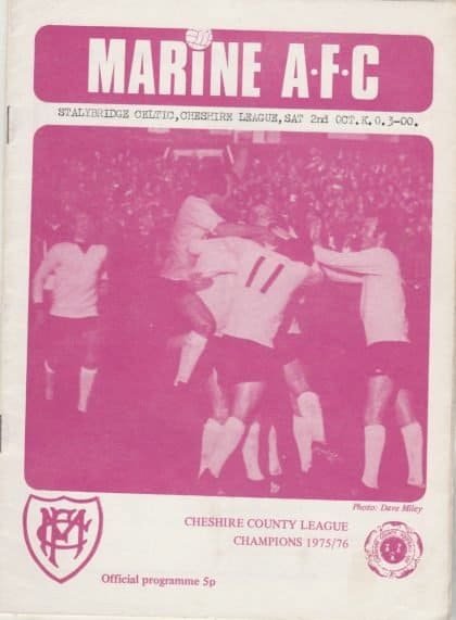 Marine v Stalybridge Celtic 02-Oct-1976