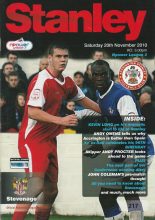 Accrington Stanley v Stevenage 20-Nov-2010