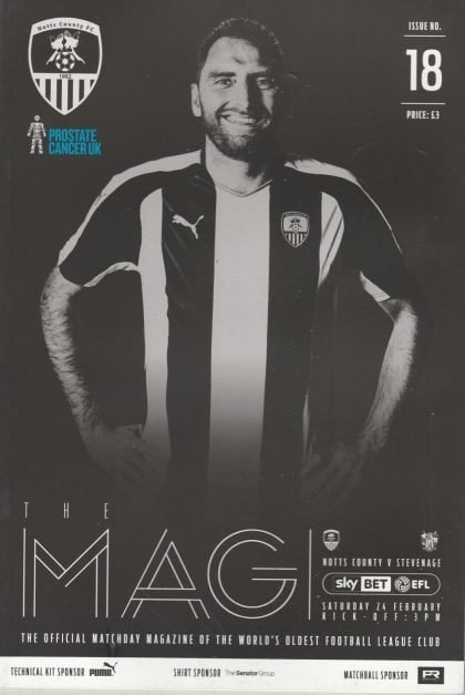 Notts County v Stevenage  24-Feb-2018