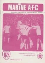 Marine v St Helens Town  25-Aug-1976