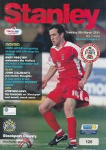 Accrington Stanley v Stockport County 08-Mar-2011