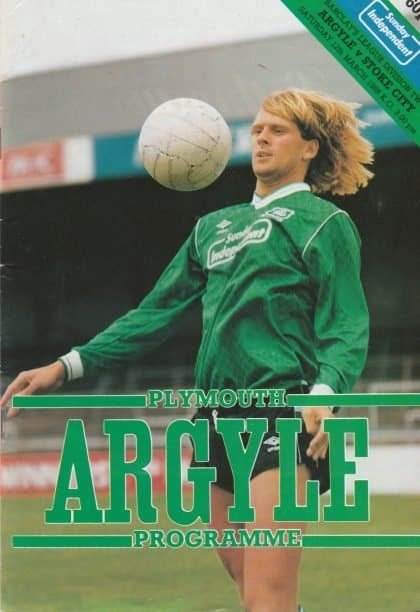 Plymouth Argyle v Stoke City 12-Mar-1988
