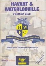 Havant & Waterlooville v Tamworth 26-Aug-2000