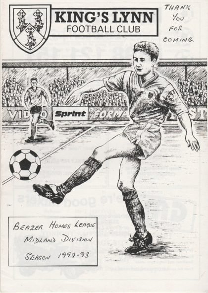 Kings Lynn v Tamworth 02-Mar-1993