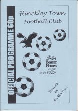 Hinckley Town v Tamworth 08-Oct-1994