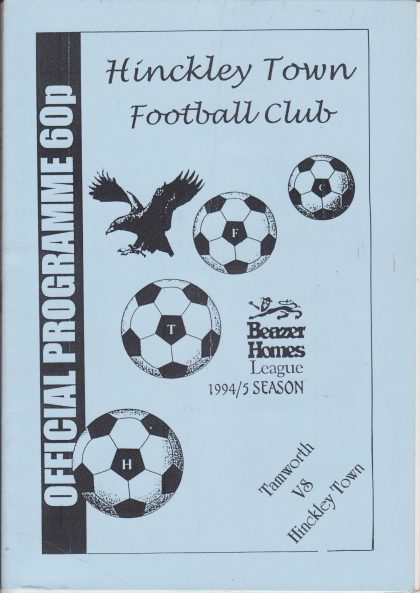 Hinckley Town v Tamworth 08-Oct-1994