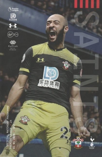 Southampton v Tottenham Hotspur 01-Jan-2020