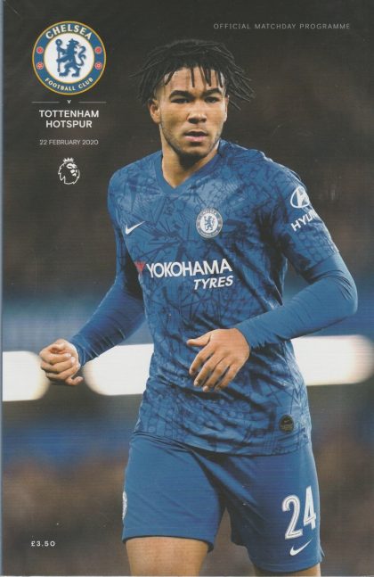 Chelsea v Tottenham Hotspur  22-Feb-2020