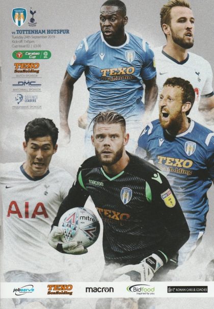 Colchester United v Tottenham Hotspur  29-Sep-2019