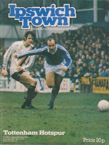 Ipswich Town v Tottenham Hotspur 28-Apr-1979