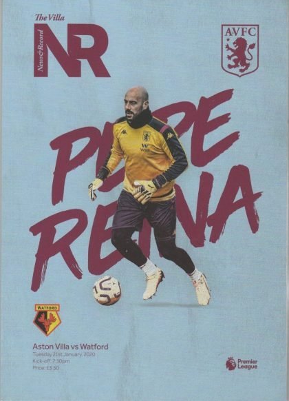 Aston Villa v Watford  21-Feb-2020