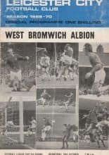 Leicester City v West Bromwich Albion 29-Oct-1969