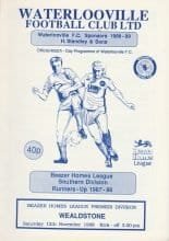 Waterlooville v Wealdstone 12-Nov-1988