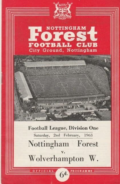 Nottingham Forest v Wolverhampton Wanderers 20-Apr-1962