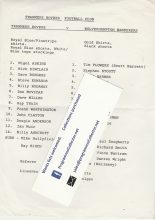 Tranmere Rovers v Wolverhampton Wanderers  10-Aug-1985