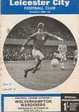 Leicester City v Wolverhampton Wanderers 09-Oct-1968