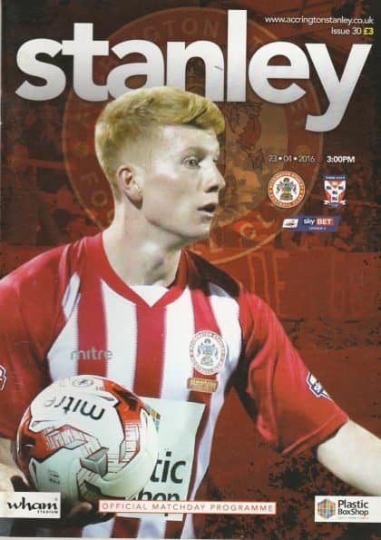 Accrington Stanley v York City  23-Apr-2016