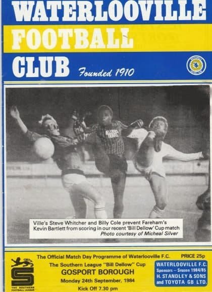 Waterlooville v Gosport Borough 24-Sep-1984