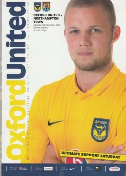 Oxford United v Northampton Town   24-Nov-2012