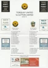Torquay United v Sutton United   20-Feb-2018
