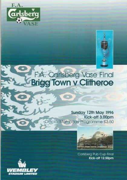 Brigg Town v Clitheroe  12-May-1996