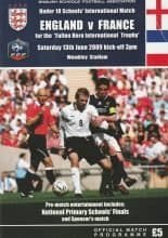 England Schoolboys v France Schoolboys 13-Jun-2009